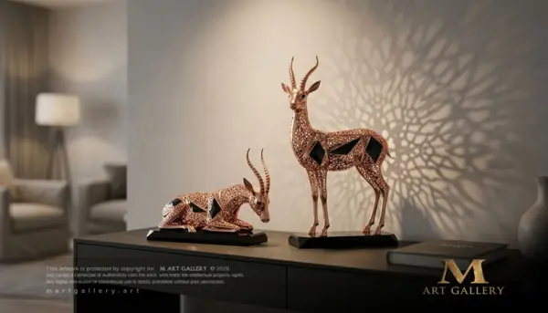 Copper-Gazelle_Ibtisam-Jamjoum_Mart-Gallery_005 Copper Gazelle