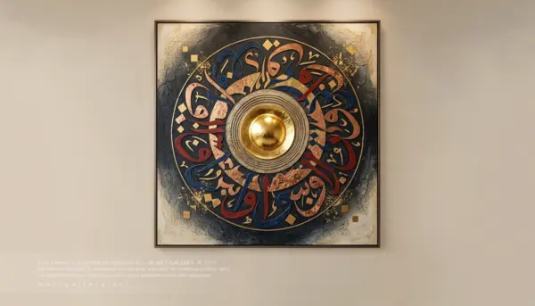 Cosmic Orbit_Arabic Calligraphy_Mart-Gallery_001 Cosmic Orbit