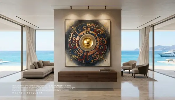 Cosmic Orbit_Arabic Calligraphy_Mart-Gallery_003 Cosmic Orbit