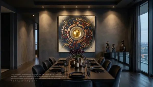 Cosmic Orbit_Arabic Calligraphy_Mart-Gallery_004 Cosmic Orbit